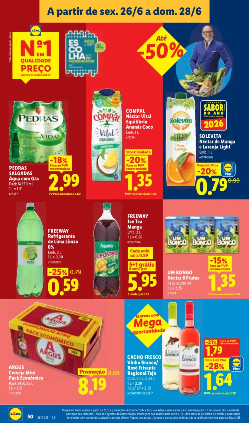 Página 50 do Antevisão Folheto LiDL Promoções