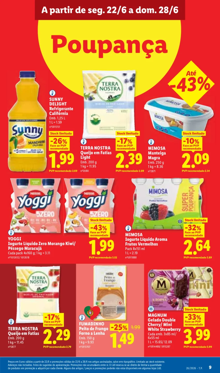 Página 9 do Antevisão Folheto LiDL Promoções