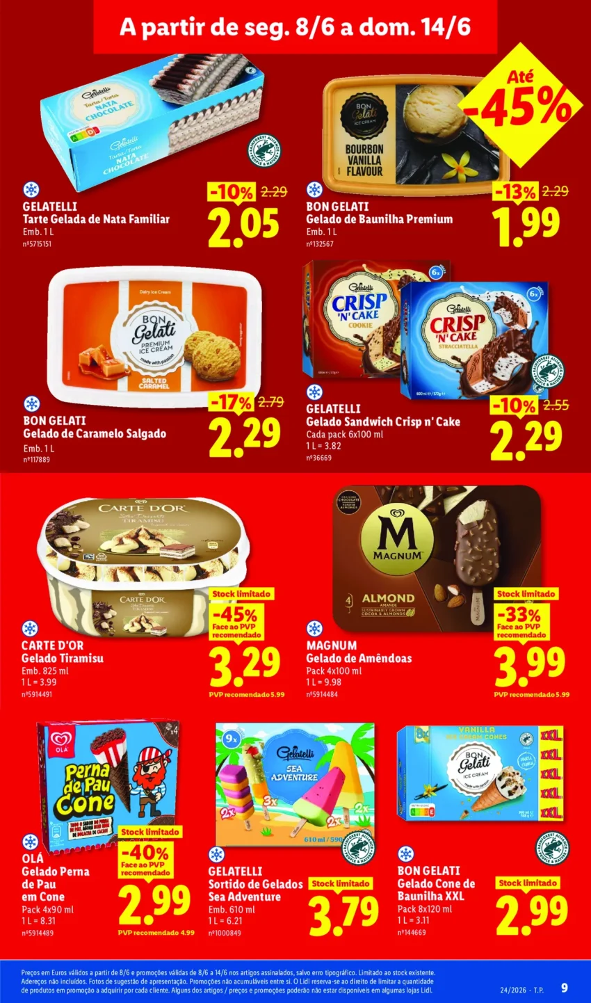 Página 9 do Antevisão Folheto LiDL Promoções