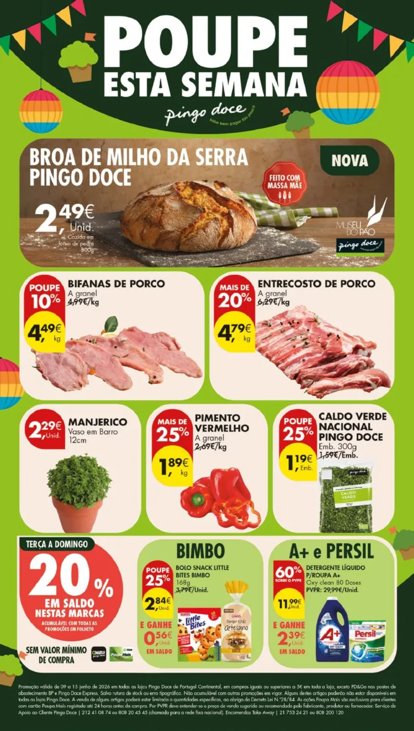 Capa do Antevisão Folheto Pingo Doce