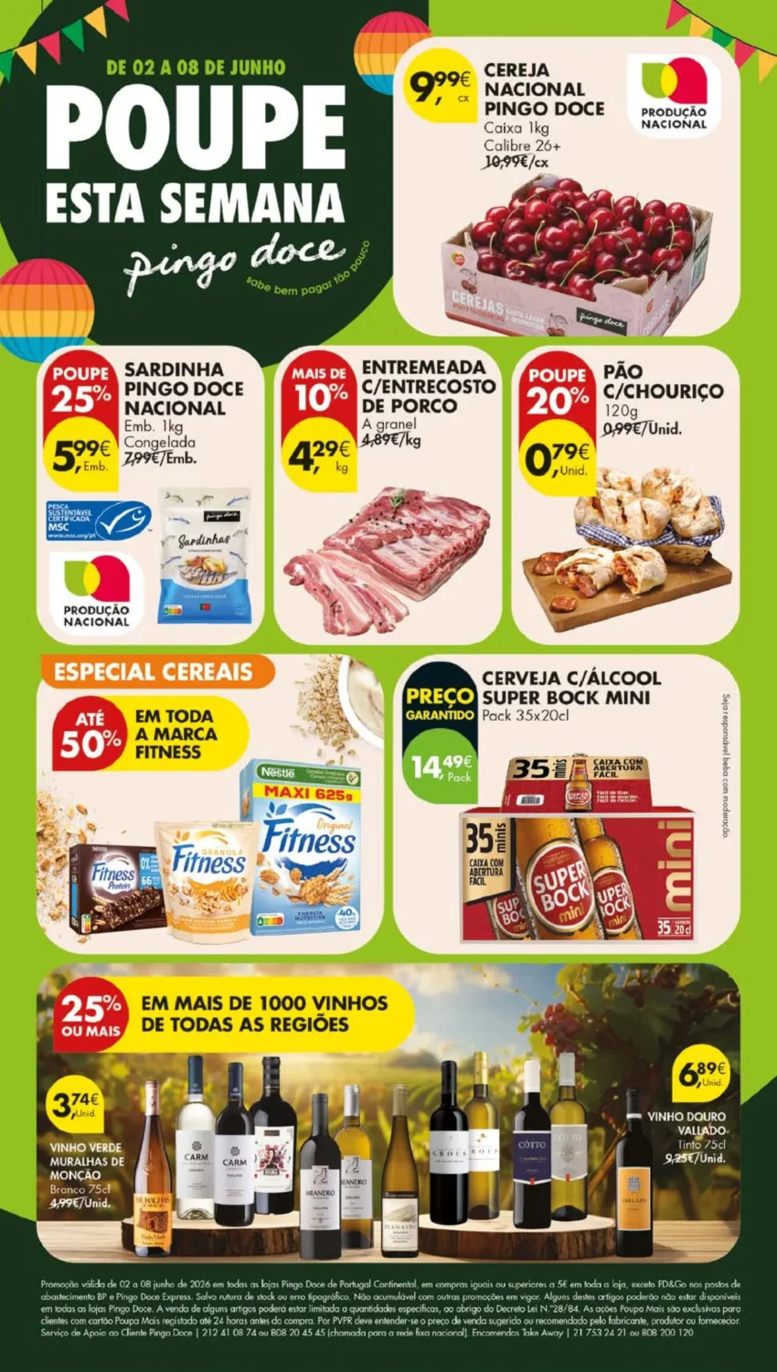 Capa do Antevisão Folheto Pingo Doce