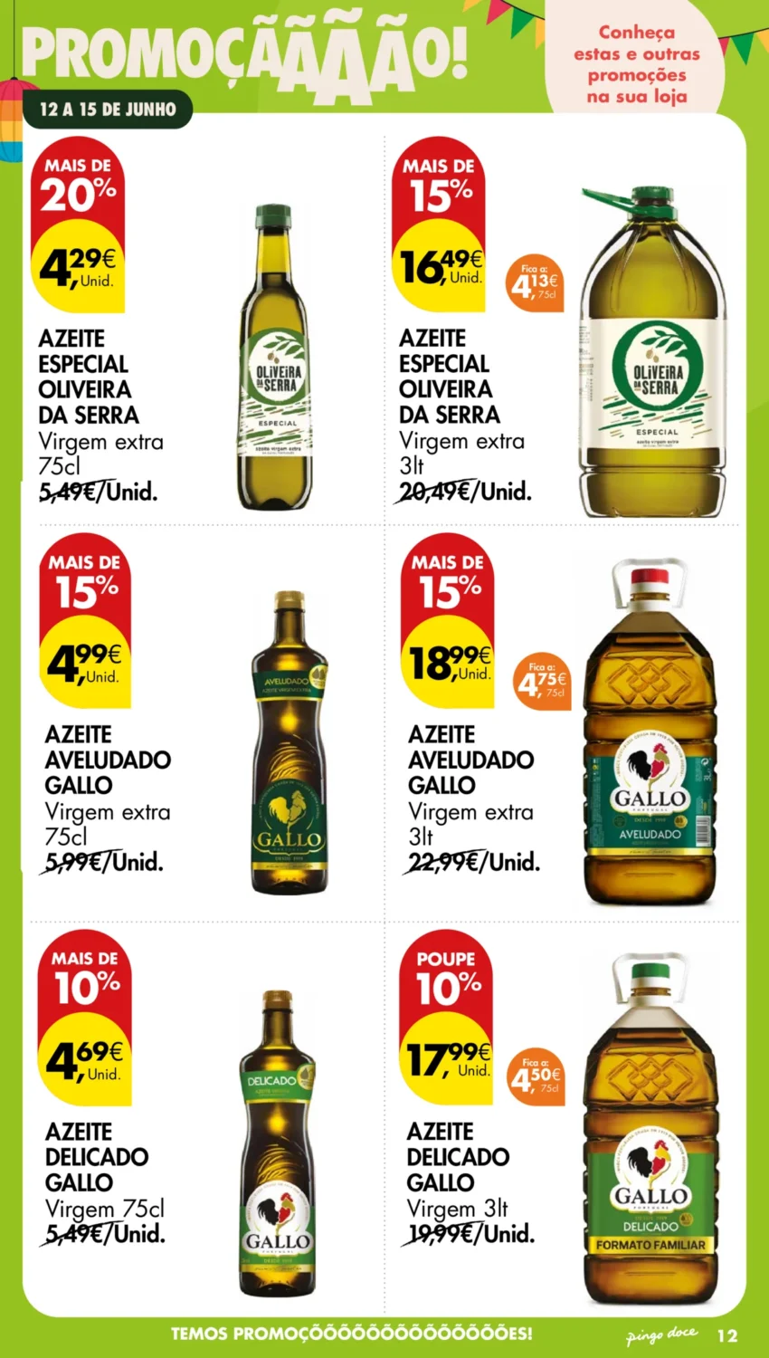 Página 12 do Antevisão Folheto Pingo Doce Fim Semana