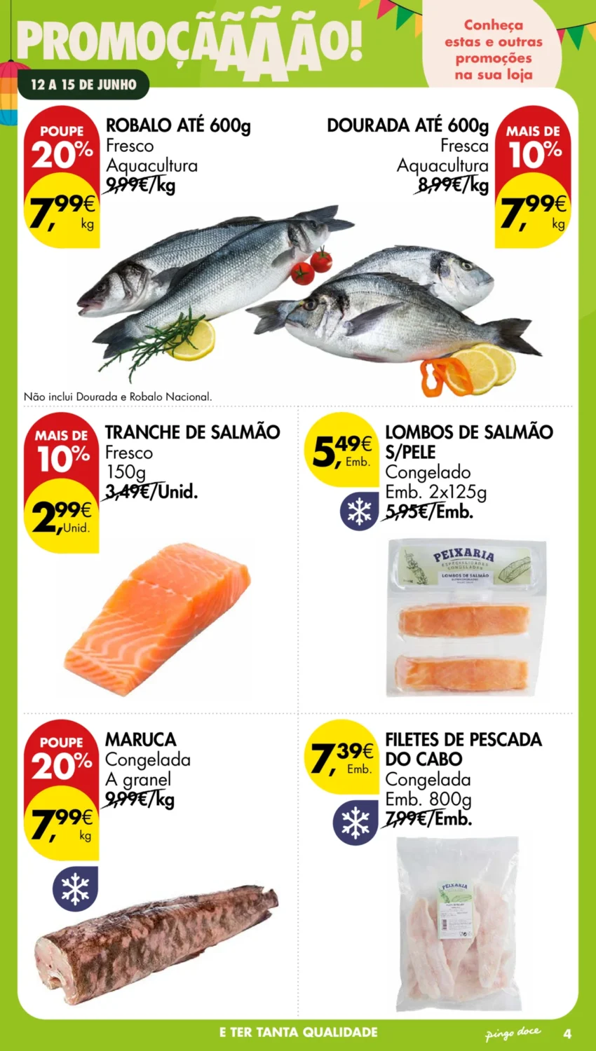 Página 4 do Antevisão Folheto Pingo Doce Fim Semana