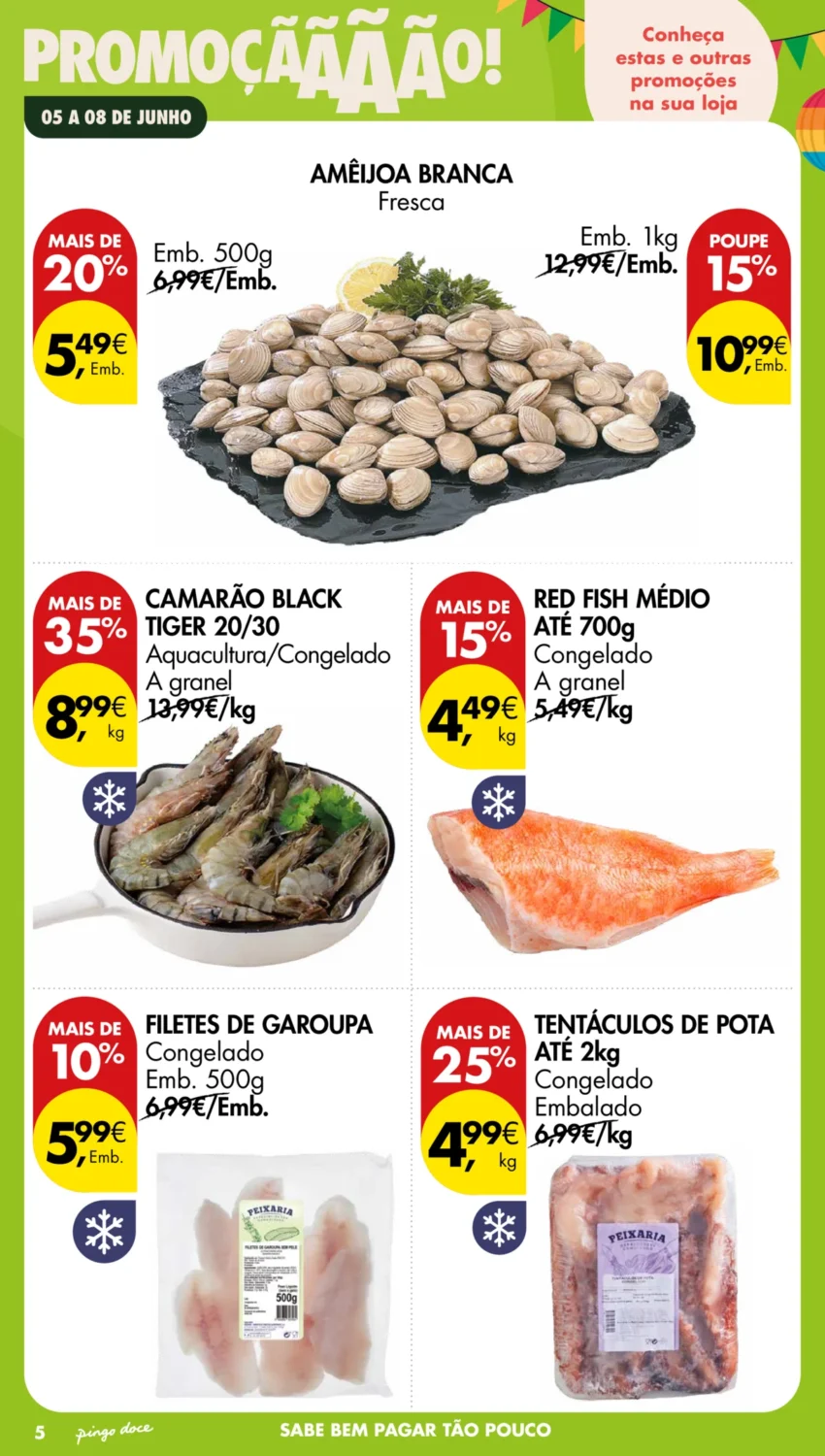 Página 4 do Antevisão Folheto Pingo Doce Fim Semana