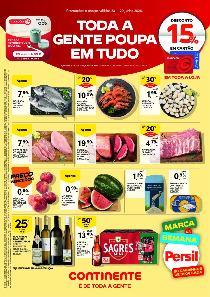 Página 3 do Folheto Continente