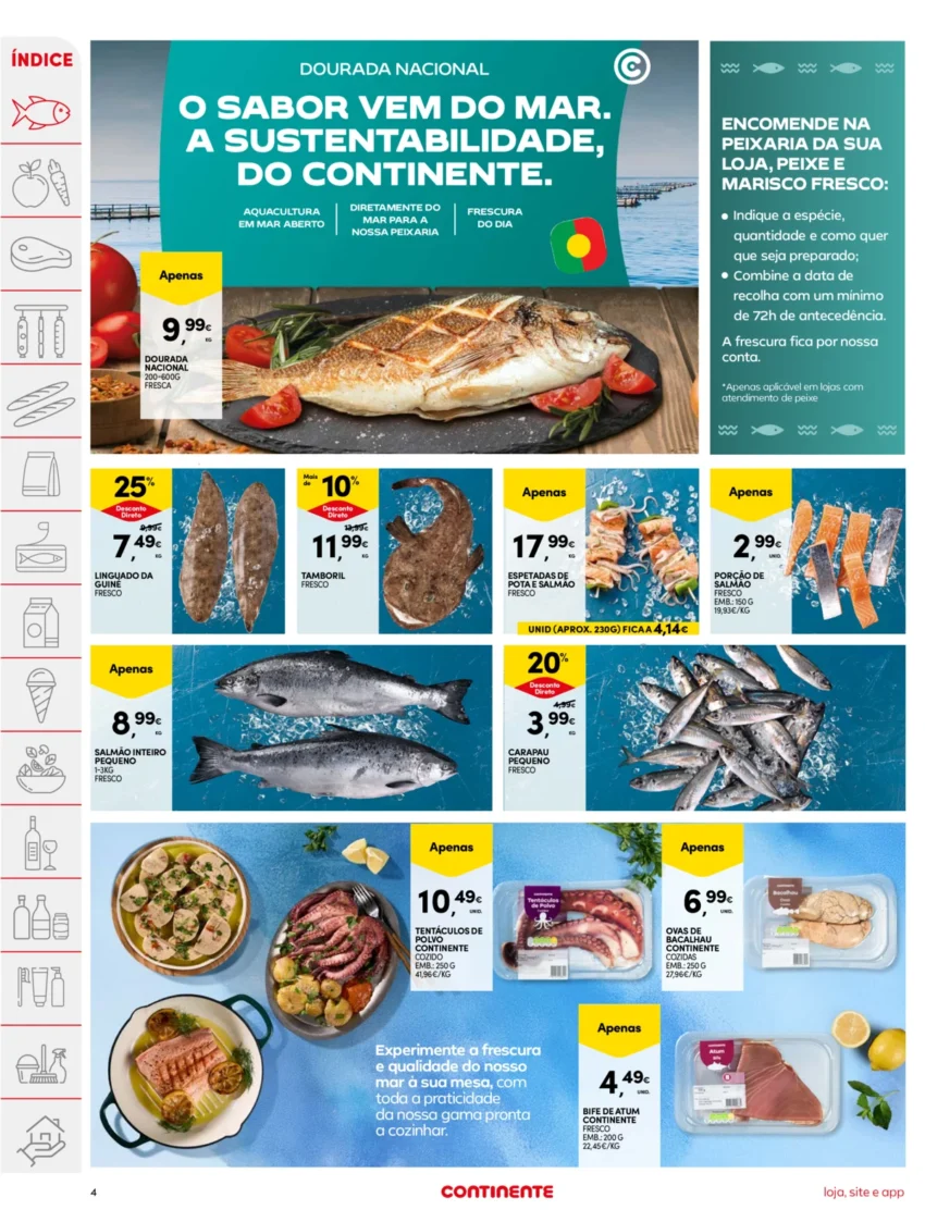 Página 4 do Folheto Continente