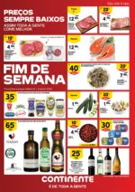 Capa do Folheto Continente Fim Semana