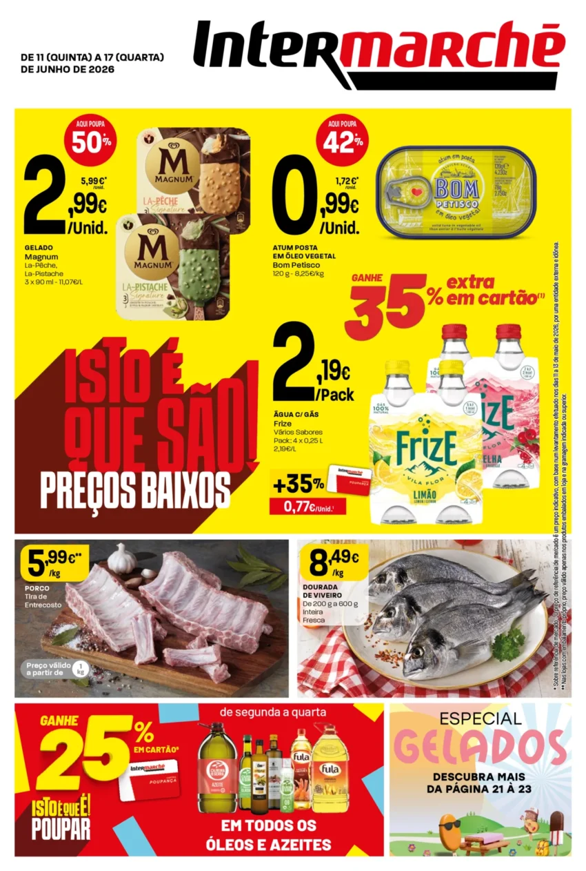 Capa do Folheto Intermarché