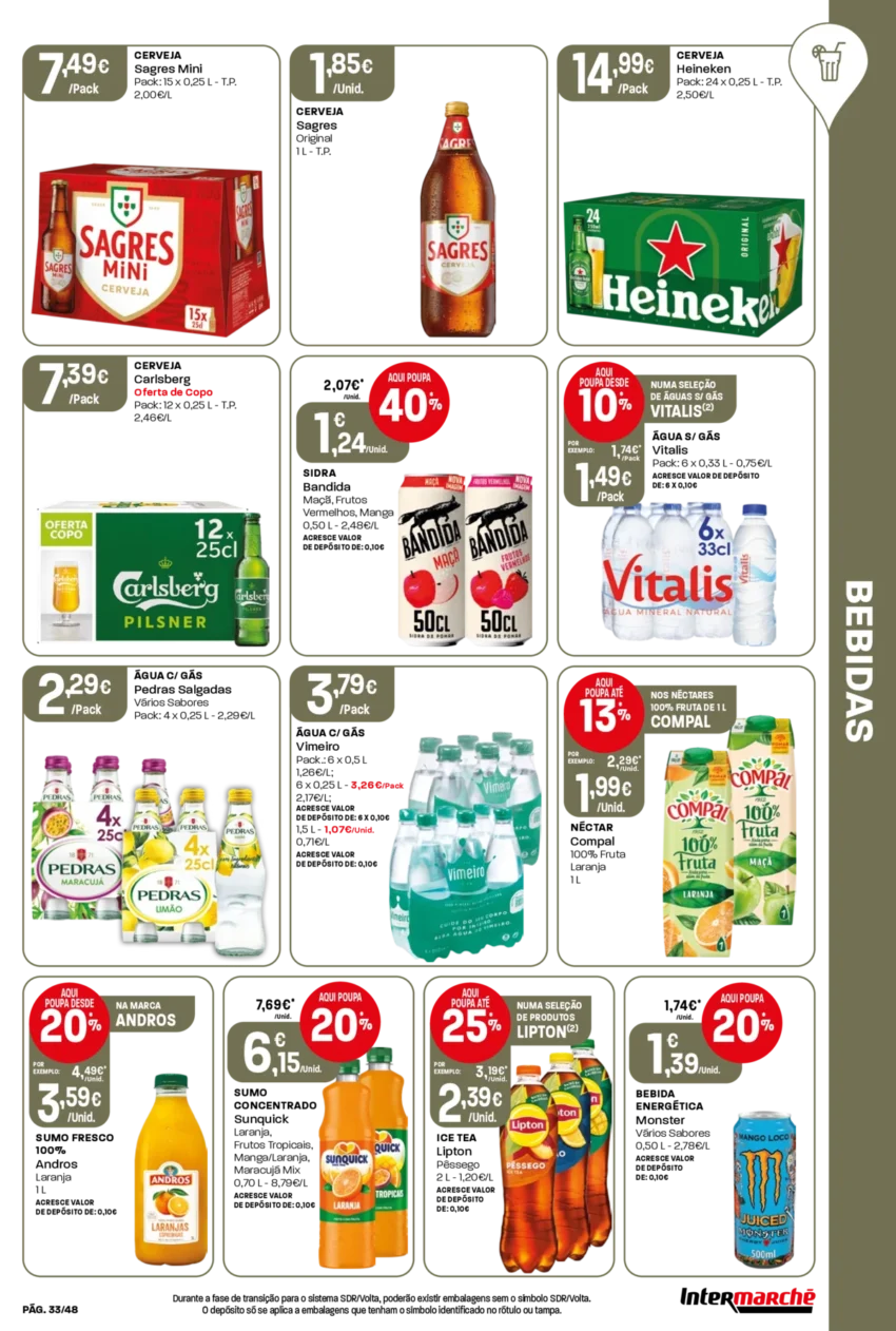 Página 33 do Folheto Intermarché