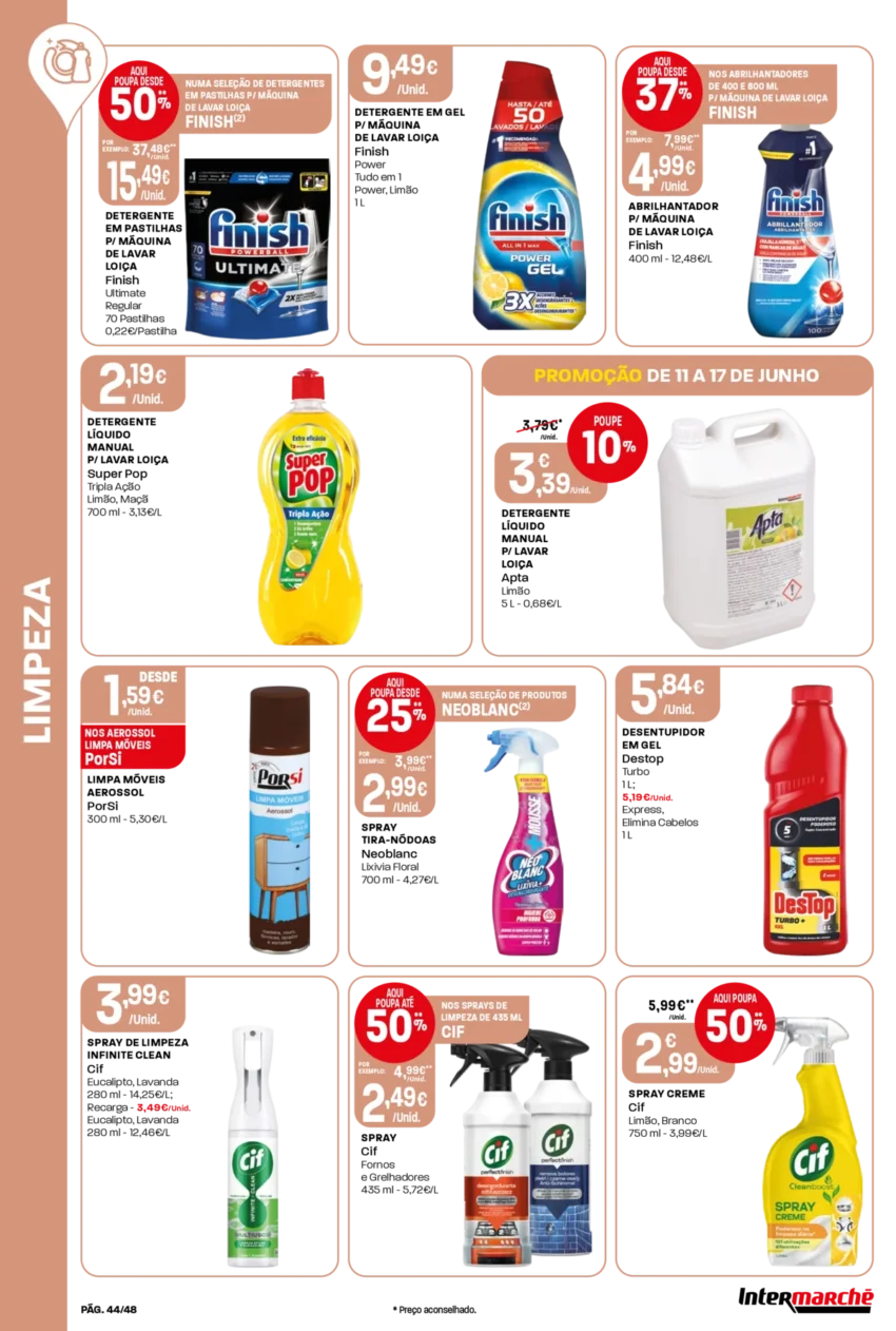 Página 44 do Folheto Intermarché