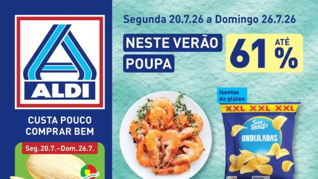 Antevisão Folheto ALDI (20 a 26 julho)