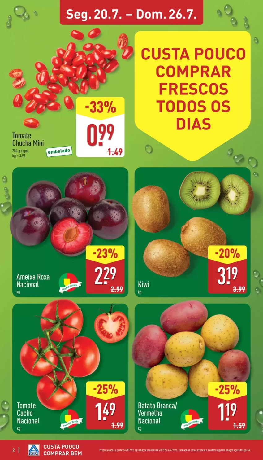 Página 2 do Antevisão Folheto ALDI