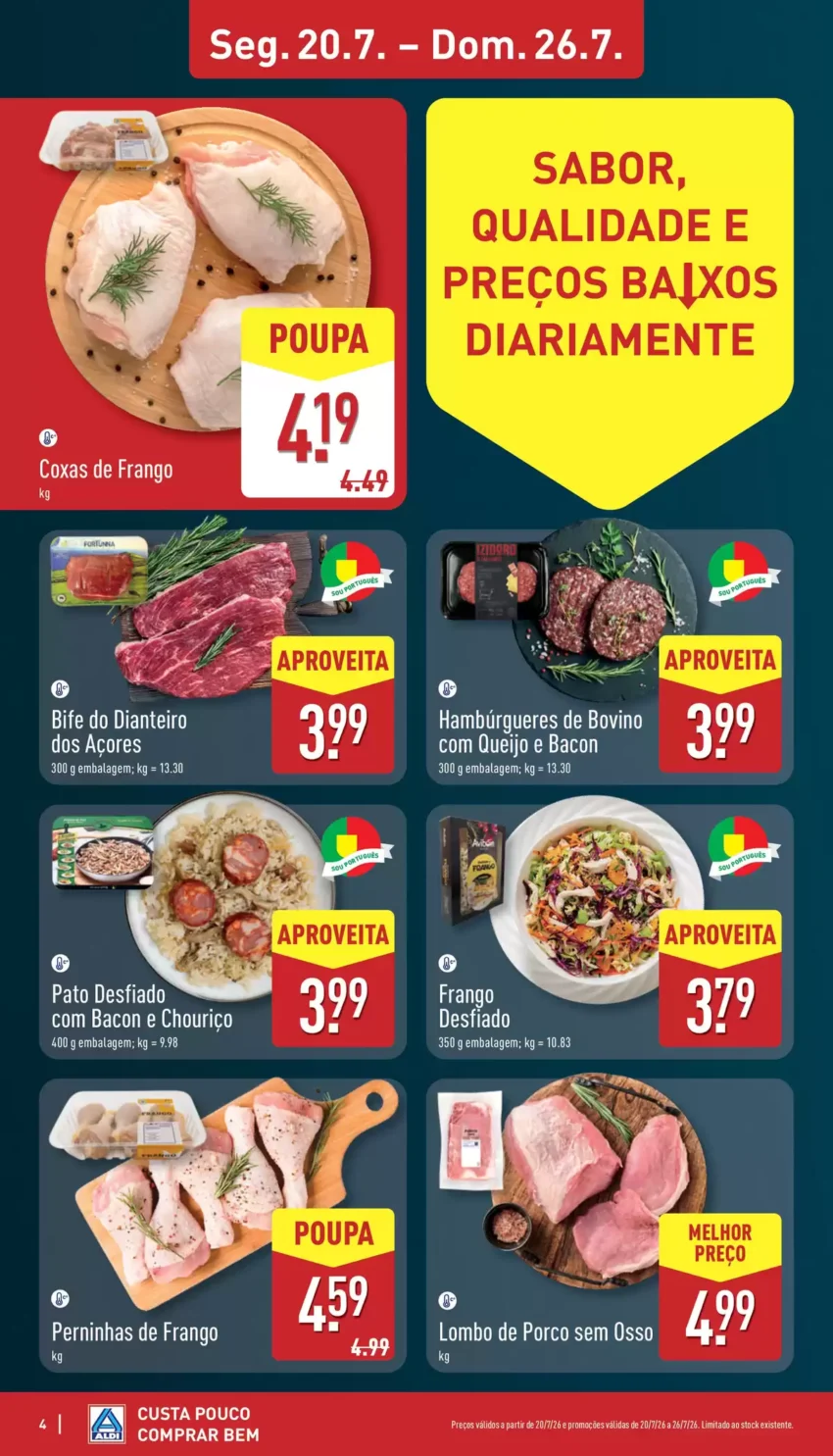 Página 4 do Antevisão Folheto ALDI