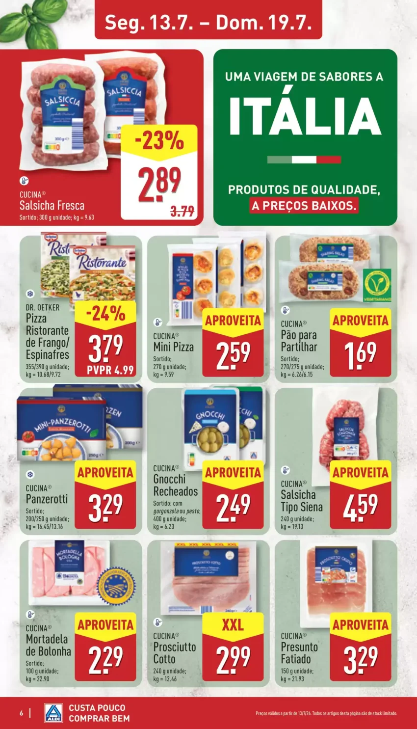 Página 6 do Antevisão Folheto ALDI