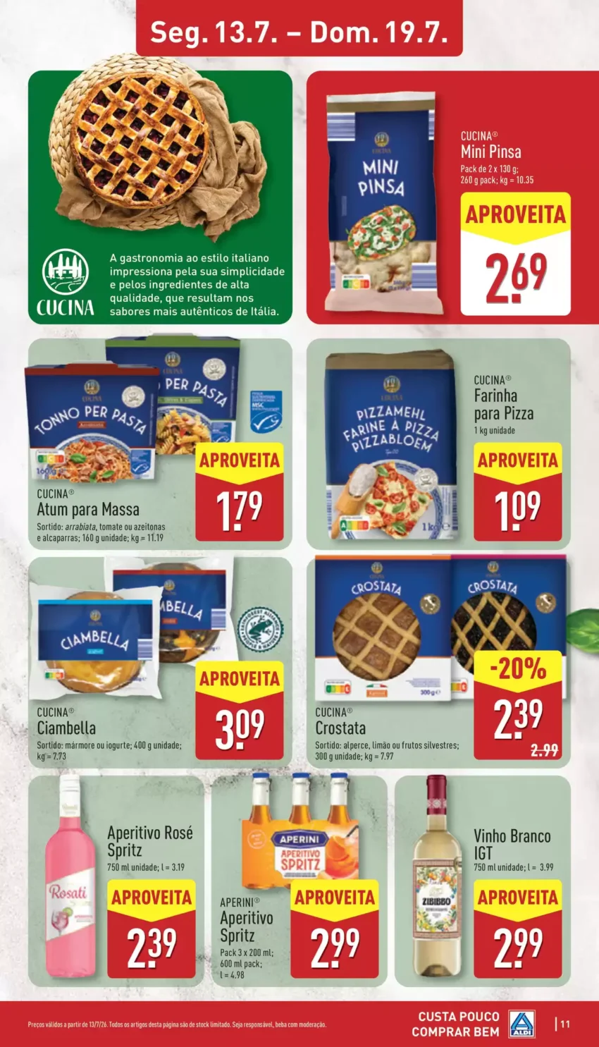 Página 11 do Antevisão Folheto ALDI
