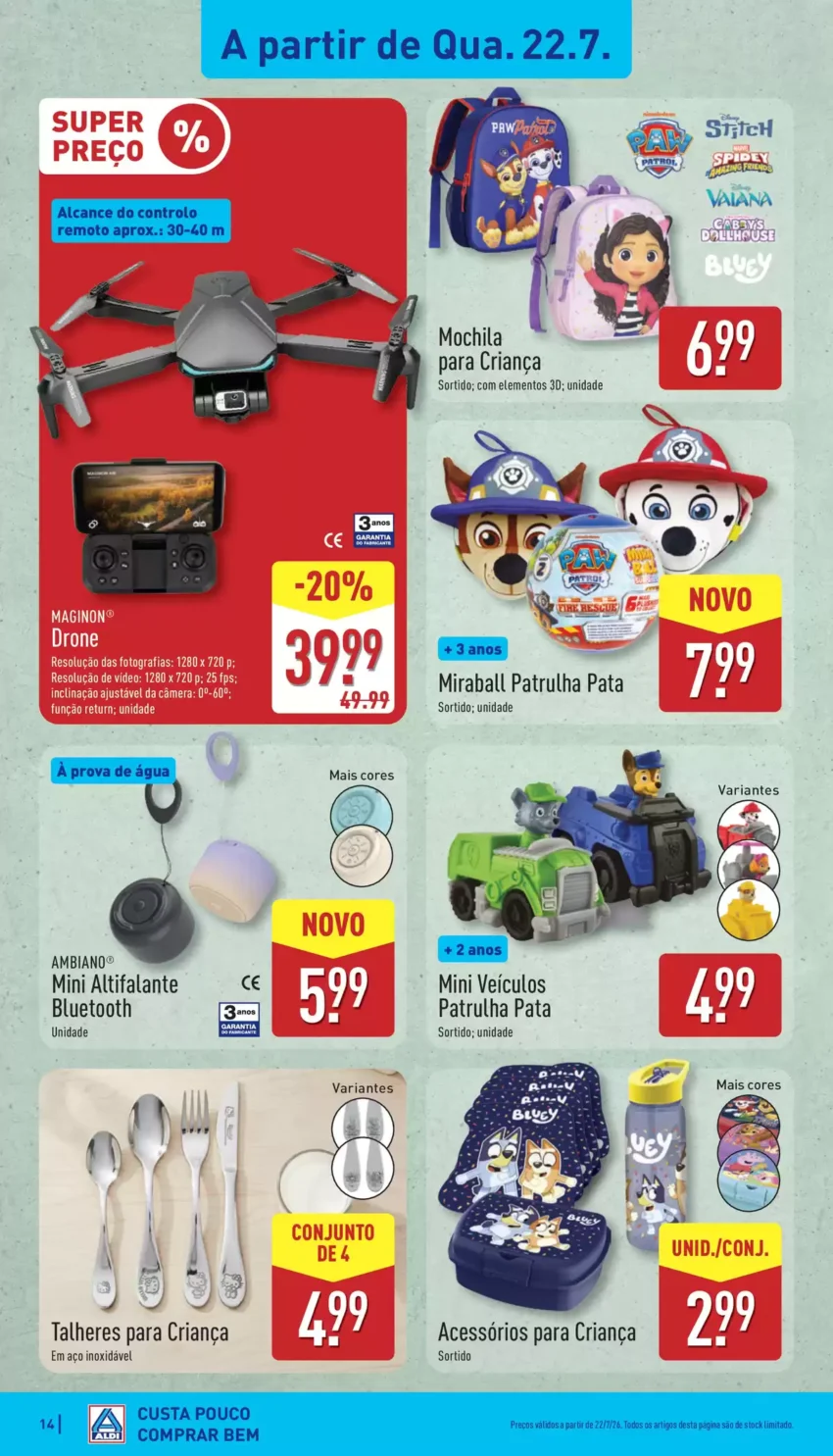 Página 14 do Antevisão Folheto ALDI
