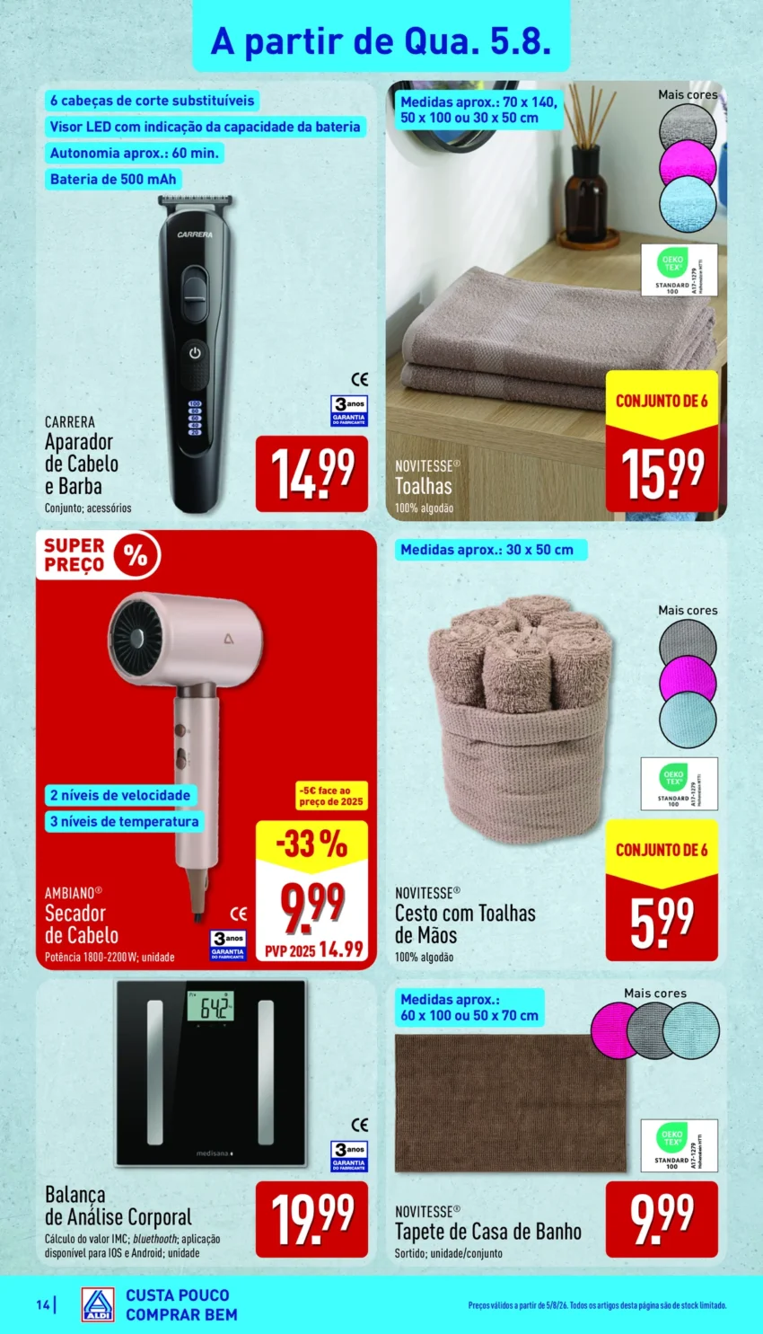 Página 14 do Antevisão Folheto ALDI
