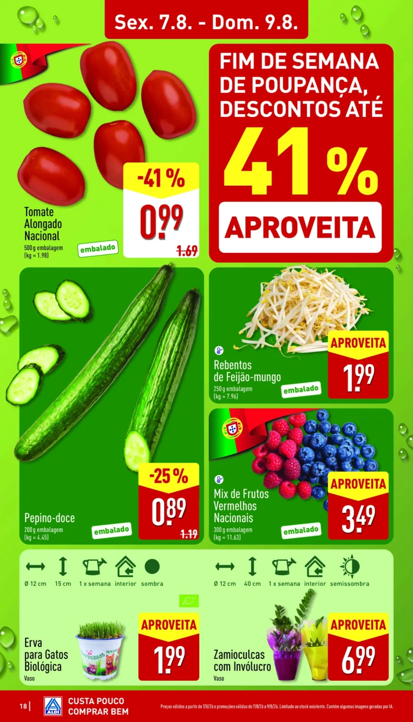 Página 18 do Antevisão Folheto ALDI