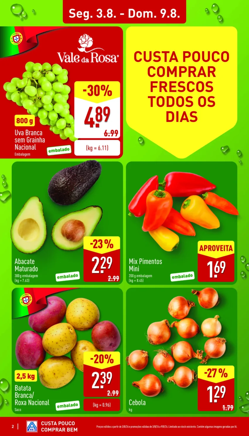 Página 2 do Antevisão Folheto ALDI