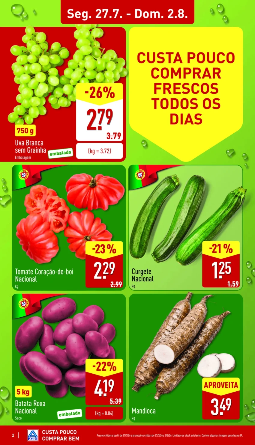 Página 2 do Antevisão Folheto ALDI