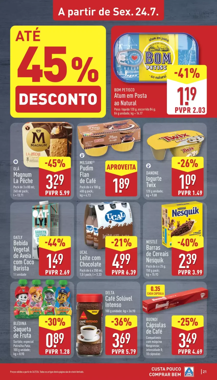 Página 21 do Antevisão Folheto ALDI
