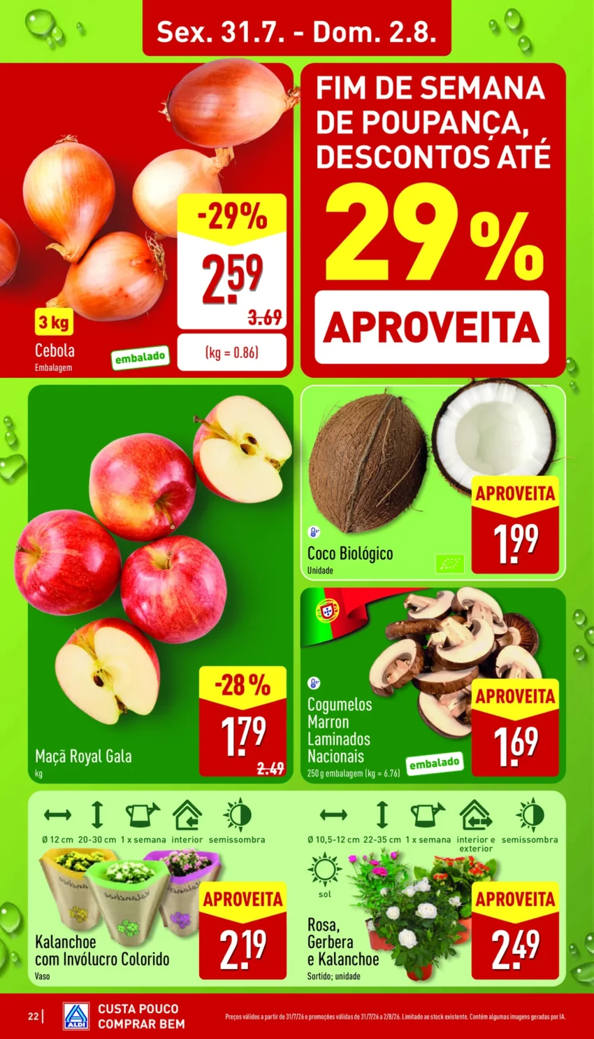Página 22 do Antevisão Folheto ALDI