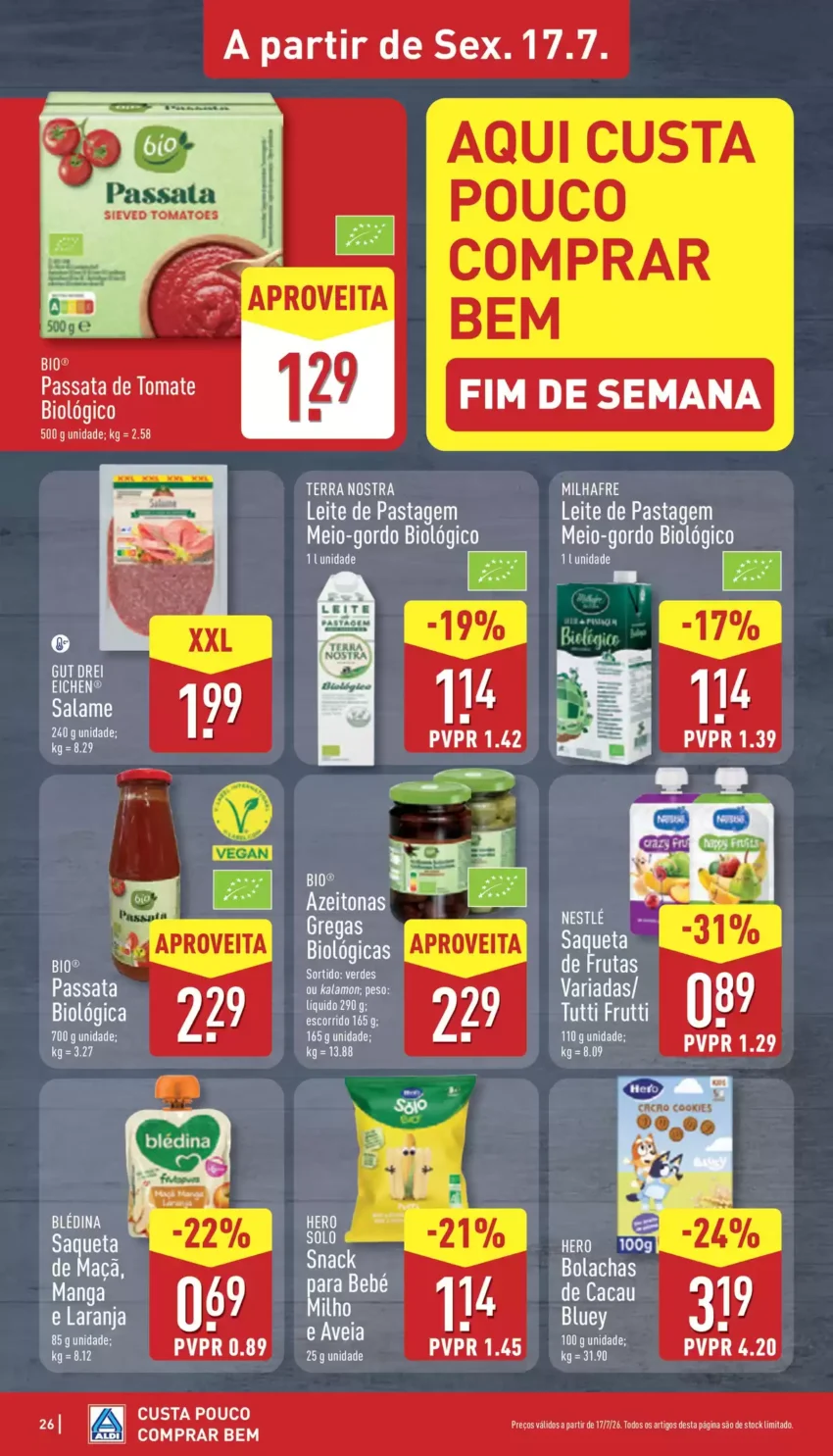 Página 26 do Antevisão Folheto ALDI