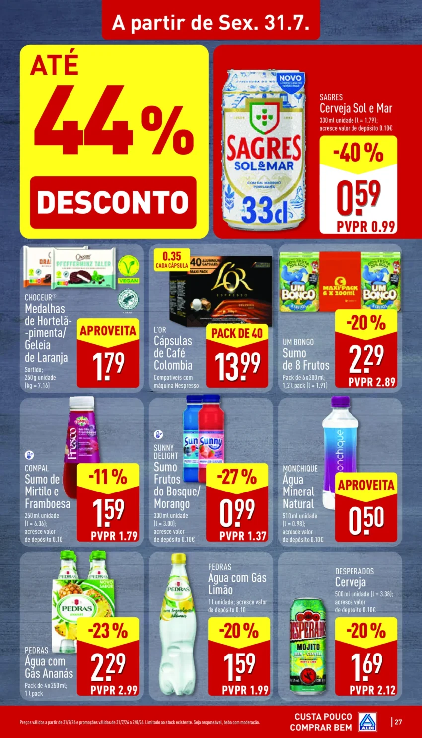 Página 27 do Antevisão Folheto ALDI