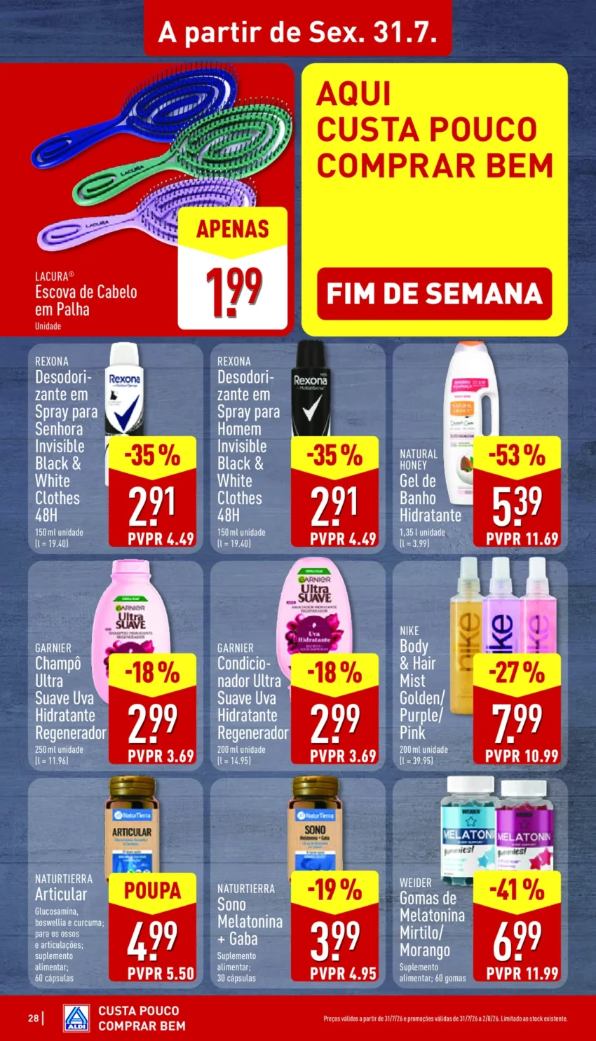 Página 28 do Antevisão Folheto ALDI