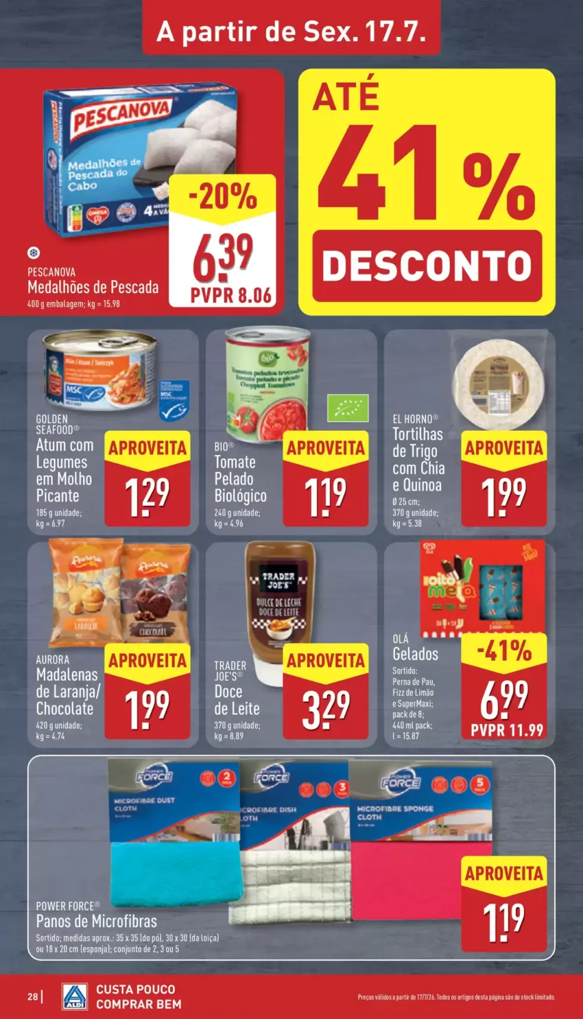 Página 28 do Antevisão Folheto ALDI