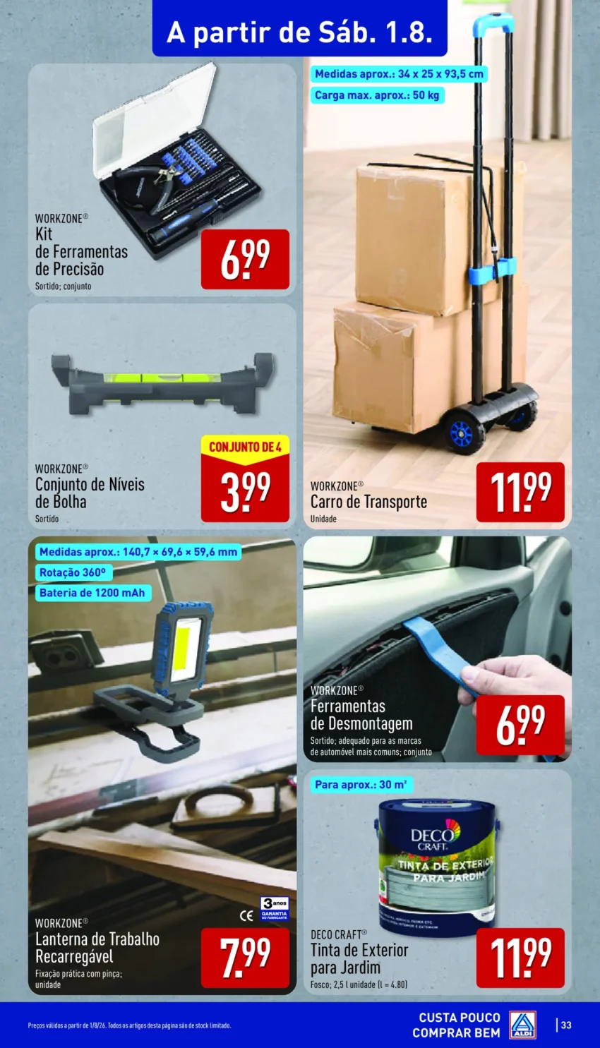 Página 33 do Antevisão Folheto ALDI