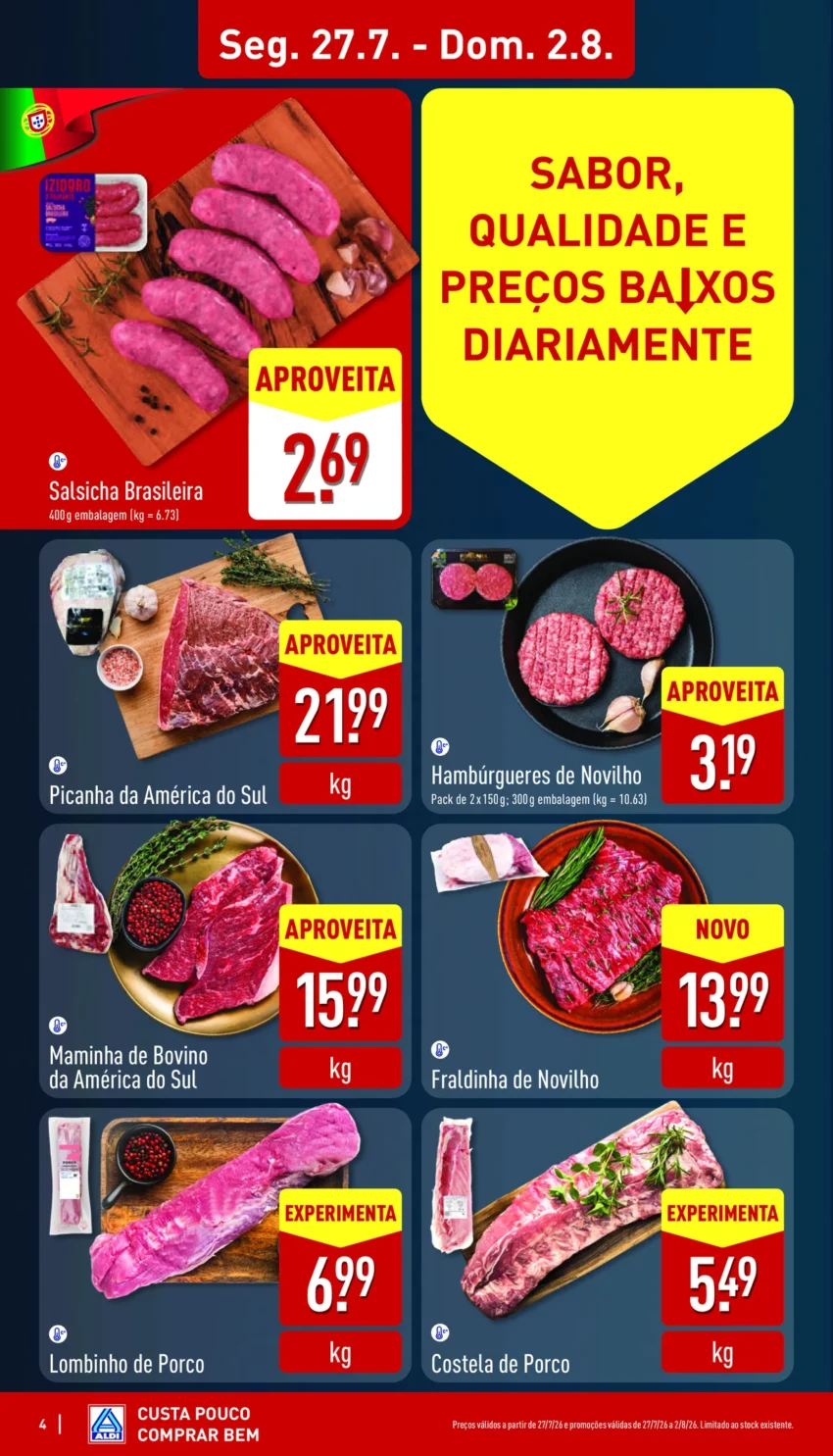 Página 4 do Antevisão Folheto ALDI