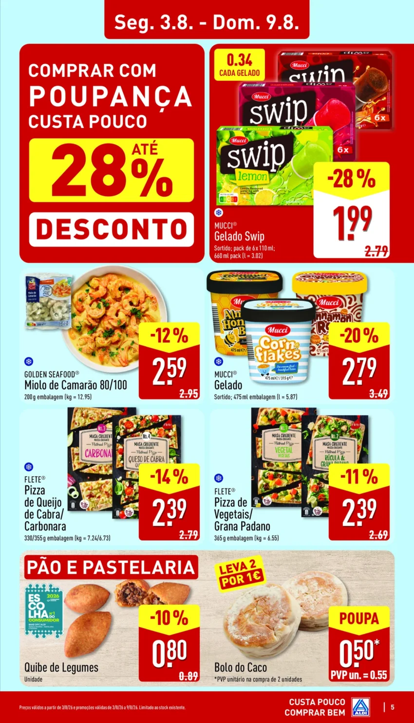 Página 5 do Antevisão Folheto ALDI