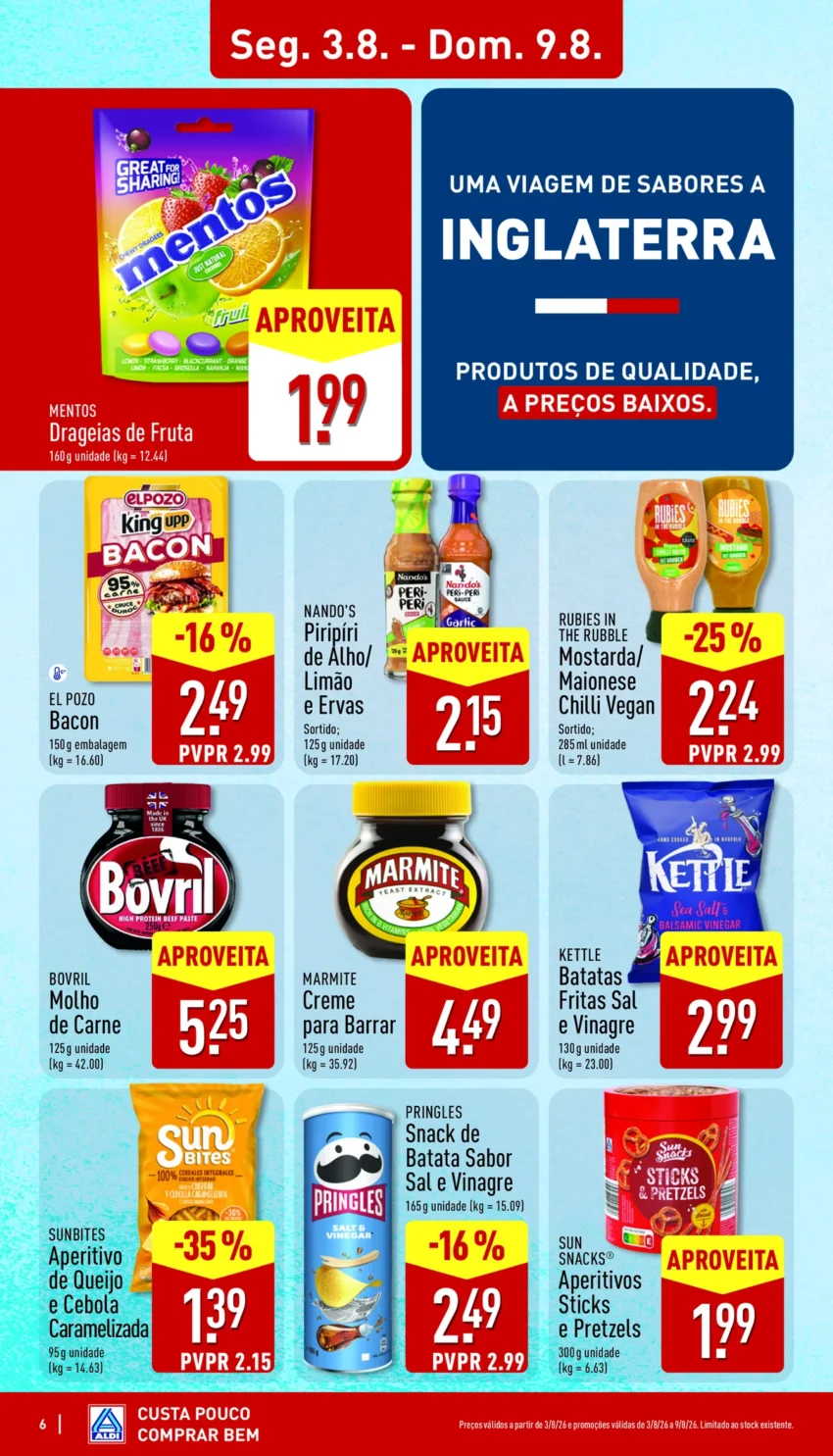 Página 6 do Antevisão Folheto ALDI