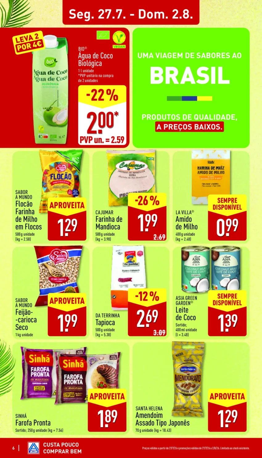 Página 6 do Antevisão Folheto ALDI