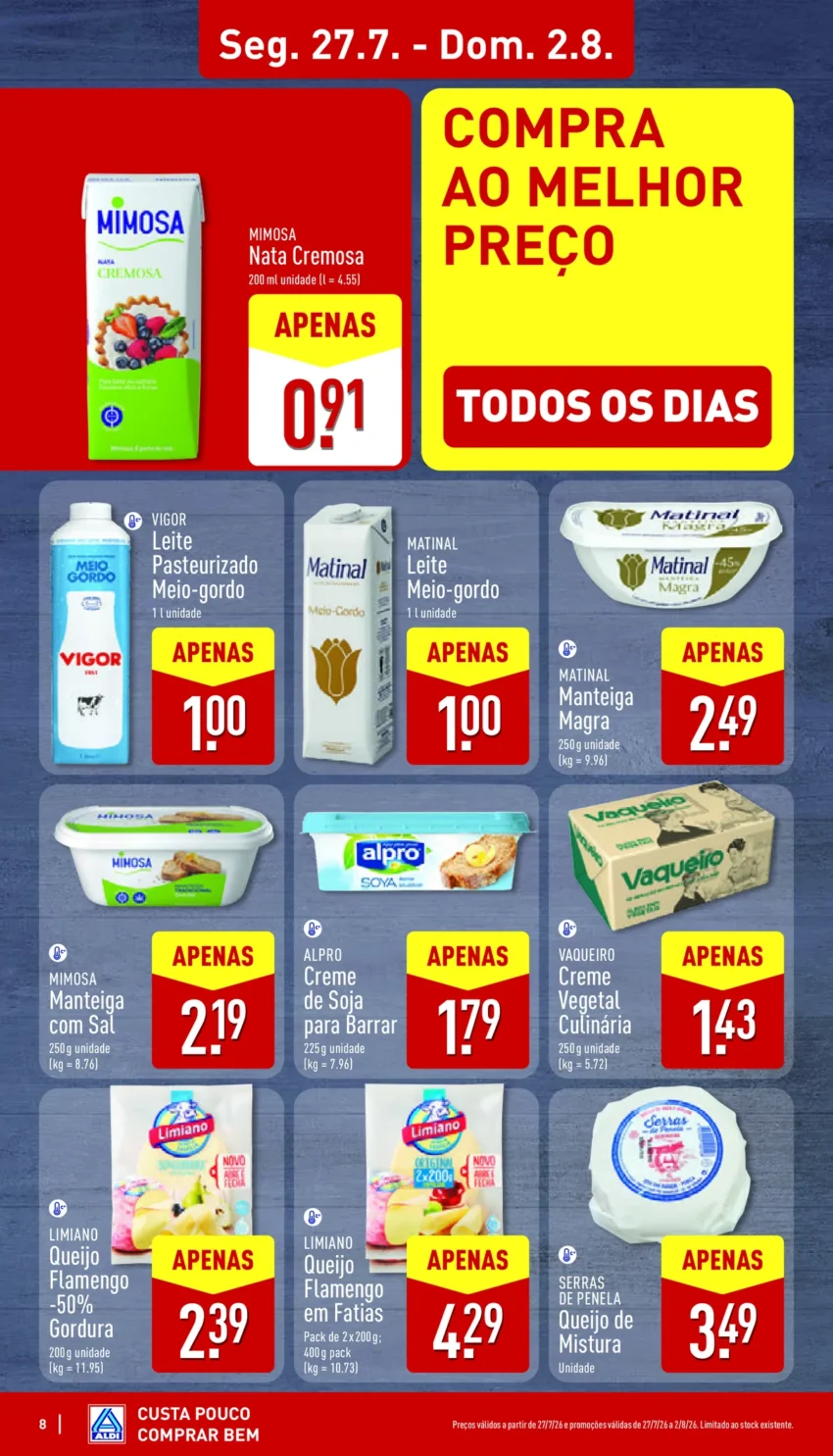 Página 8 do Antevisão Folheto ALDI