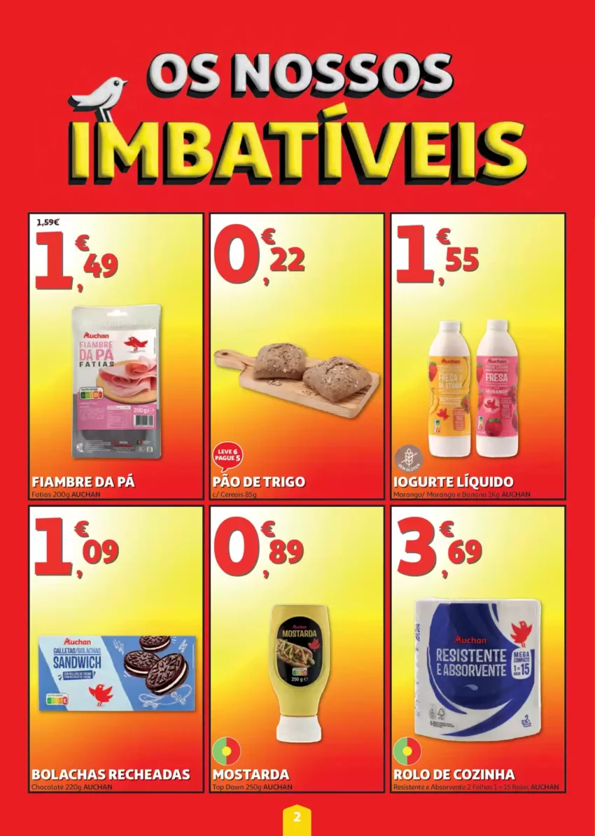 Página 2 do Antevisão Folheto Auchan