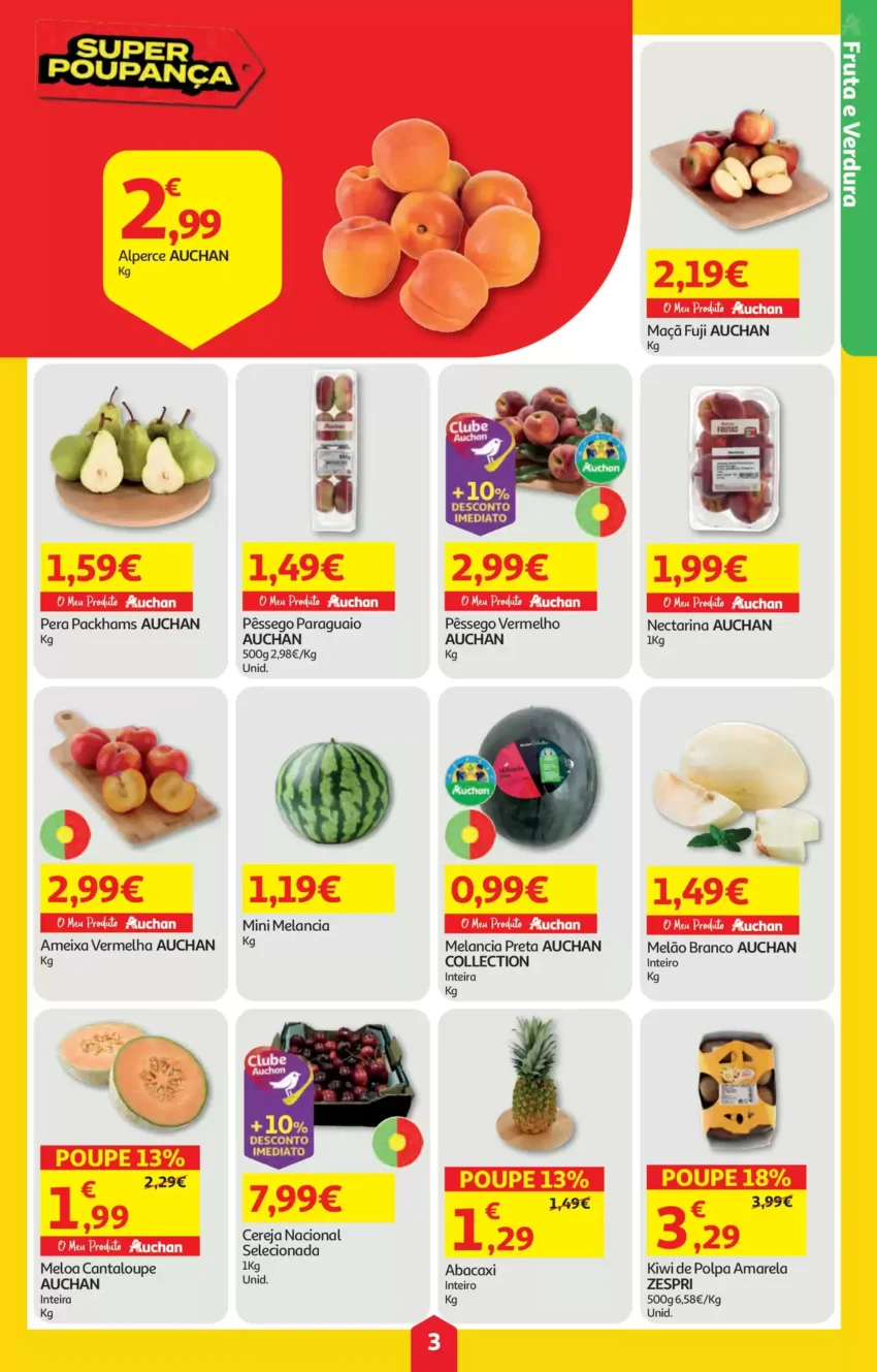 Página 3 do Antevisão Folheto Auchan