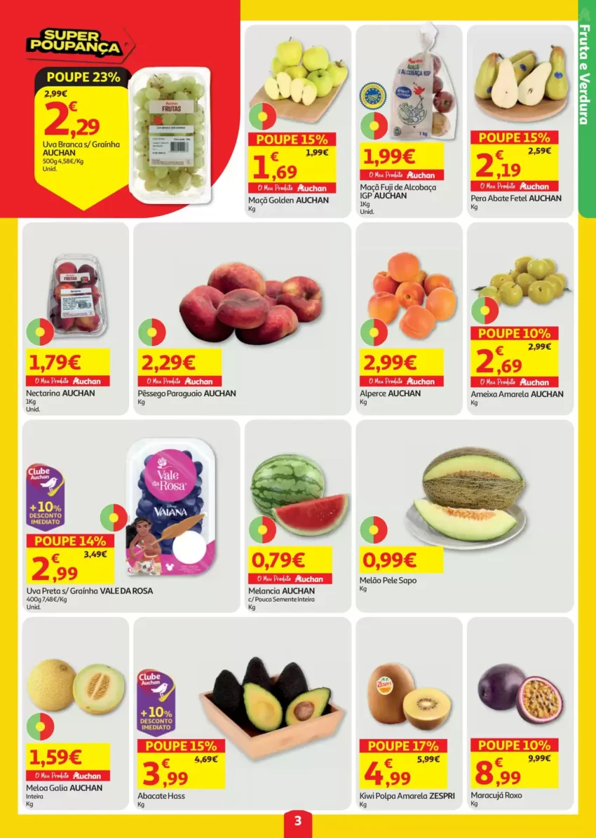Página 3 do Antevisão Folheto Auchan