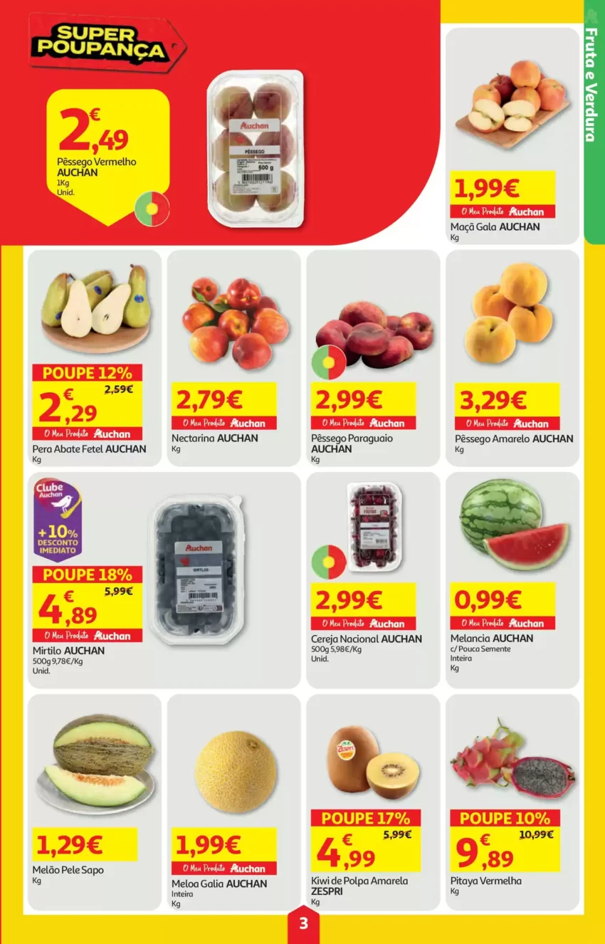 Página 3 do Antevisão Folheto Auchan
