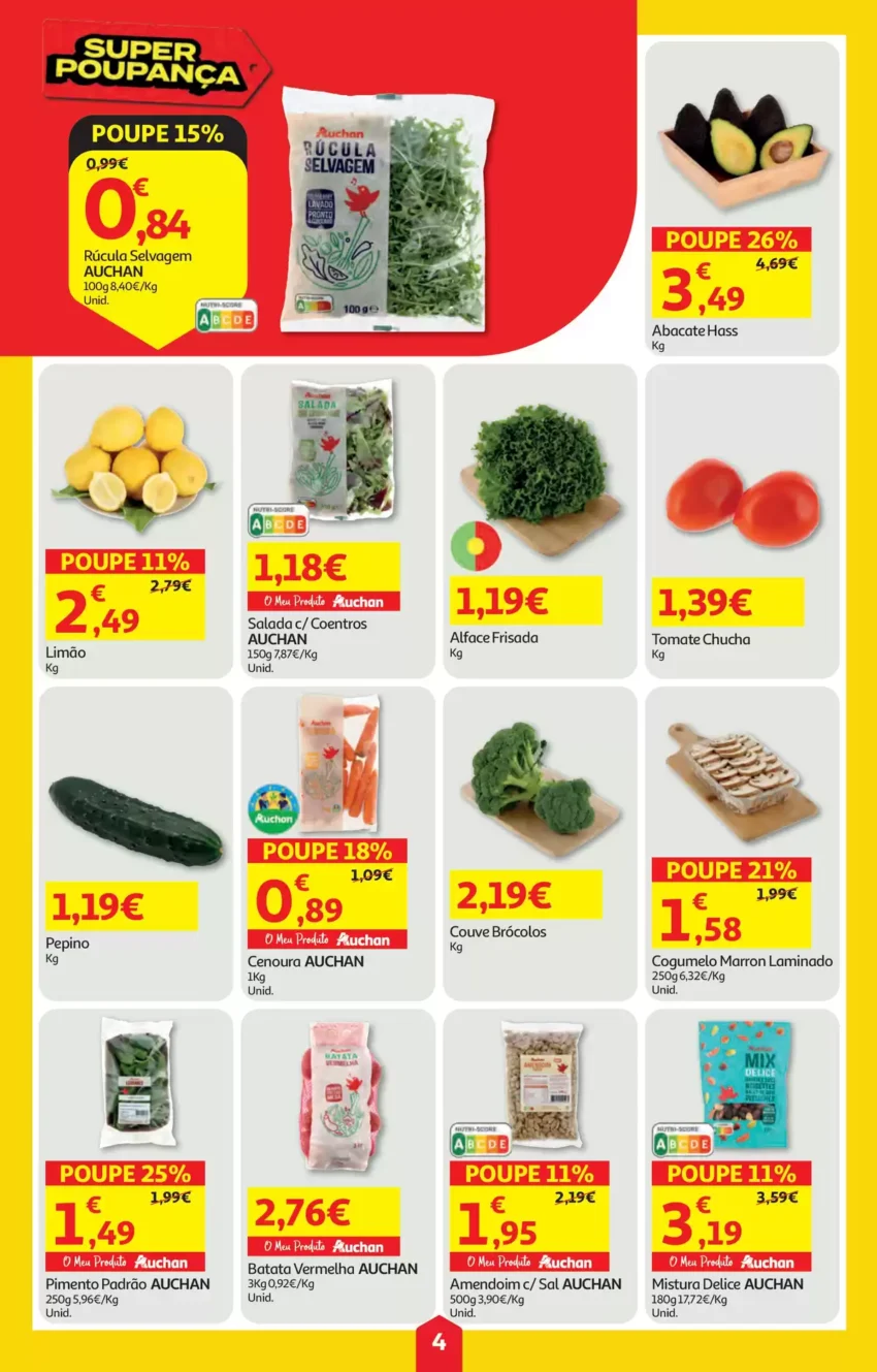 Página 4 do Antevisão Folheto Auchan