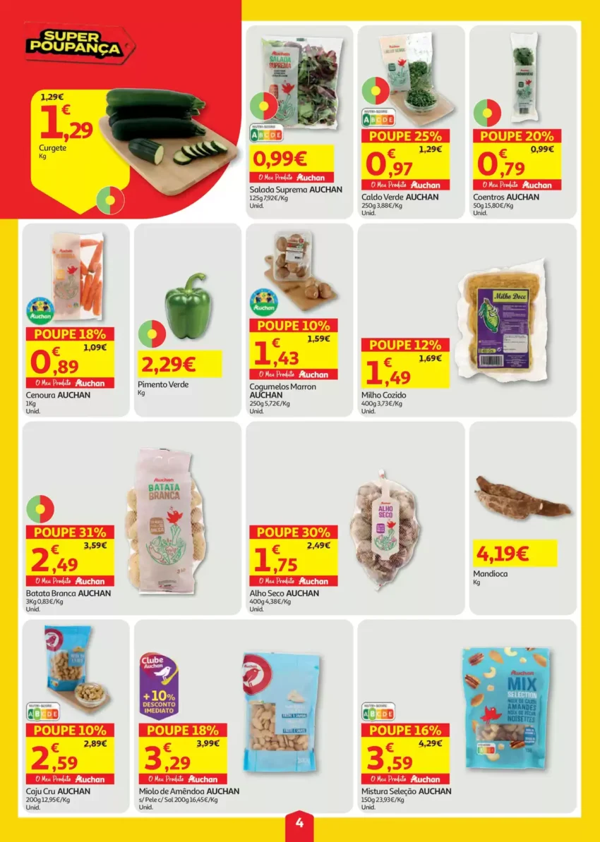 Página 4 do Antevisão Folheto Auchan