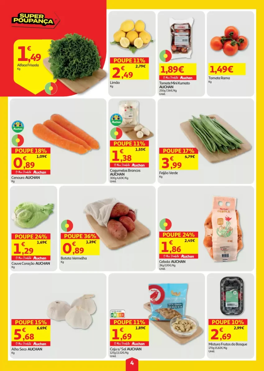 Página 4 do Antevisão Folheto Auchan