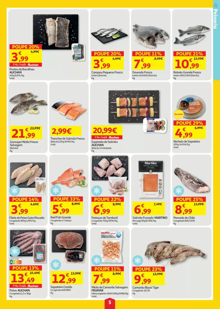 Página 5 do Antevisão Folheto Auchan