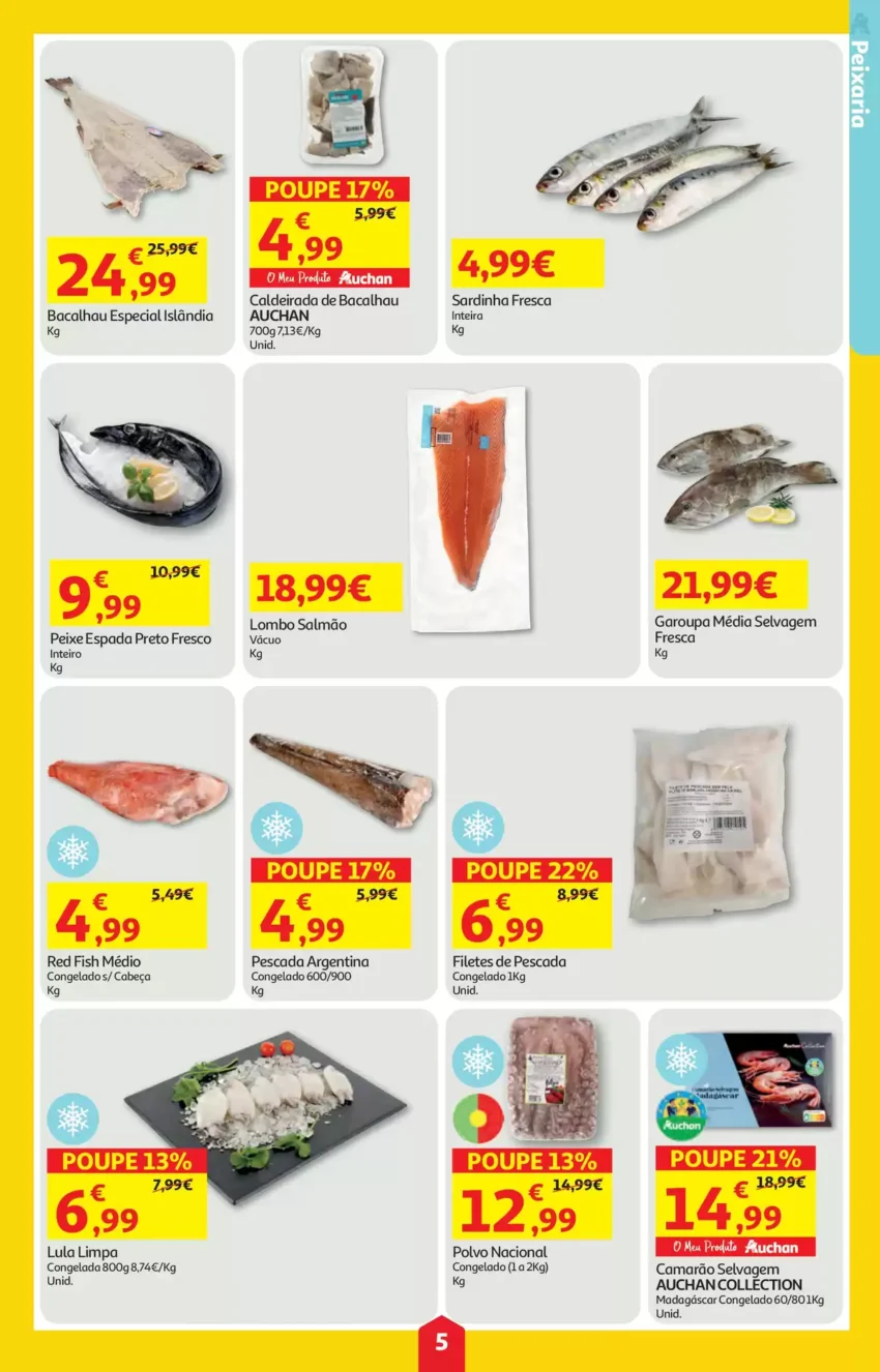 Página 5 do Antevisão Folheto Auchan