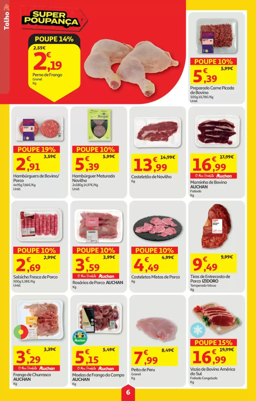 Página 6 do Antevisão Folheto Auchan