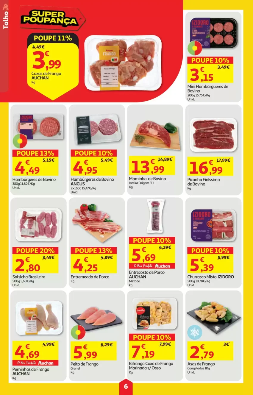 Página 6 do Antevisão Folheto Auchan