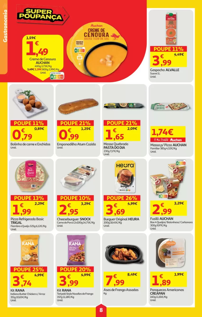 Página 8 do Antevisão Folheto Auchan