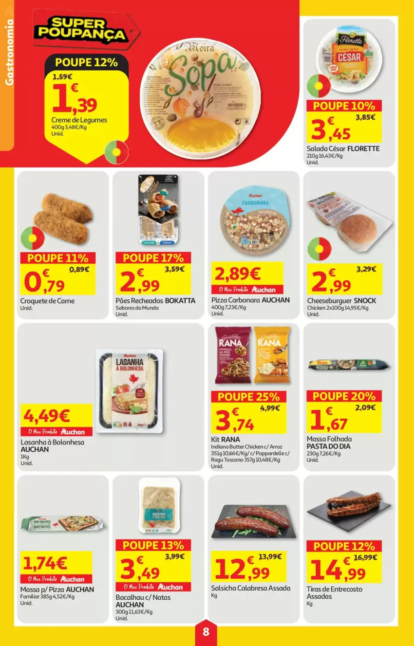 Página 8 do Antevisão Folheto Auchan