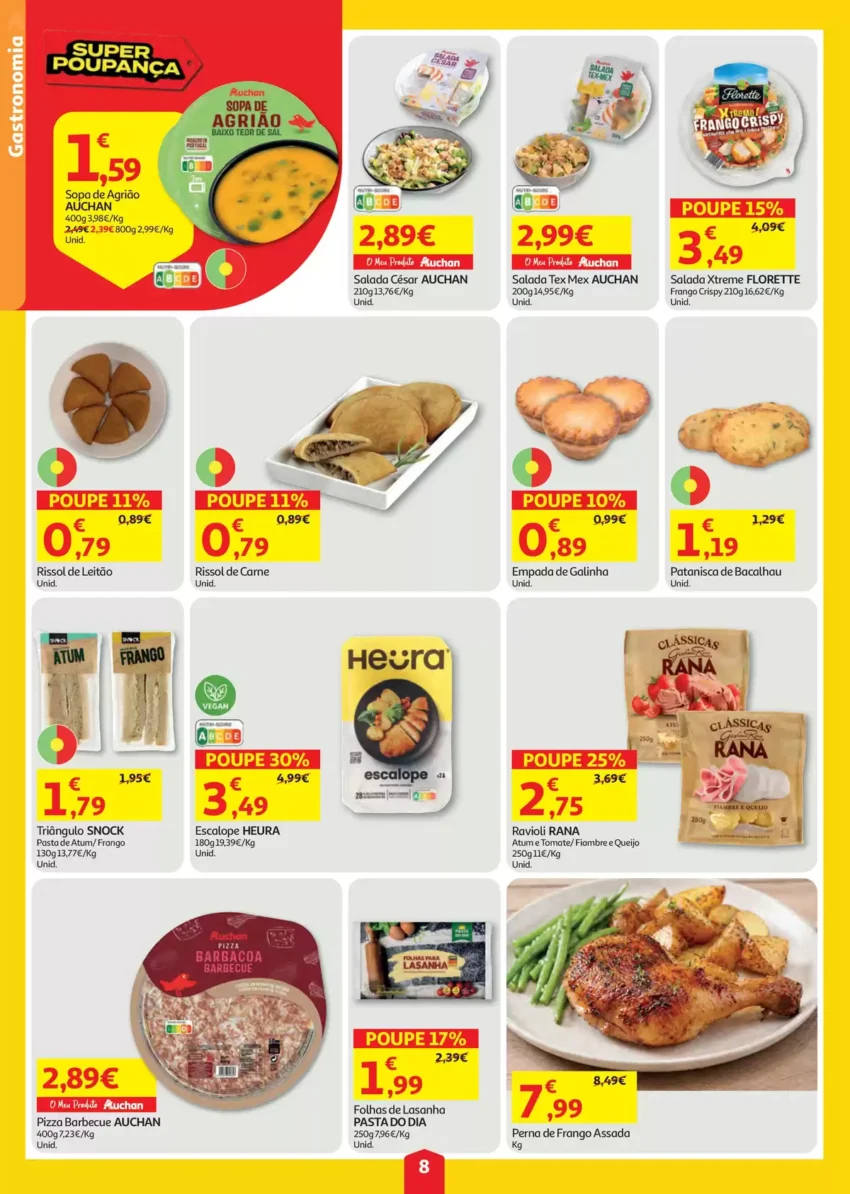 Página 8 do Antevisão Folheto Auchan